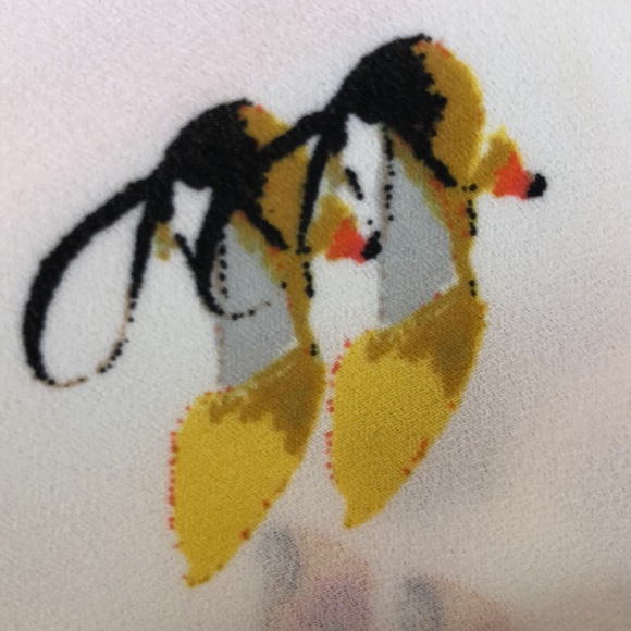 VAN HEUSEN size XXL SHOEGAL Graphic Shoes Heels Graphic Print Ruffle $64 NEW - Picture 10 of 16